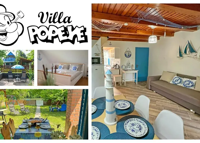 Popeye Jakuzzis Nyaralohaz * Бекессентандраш